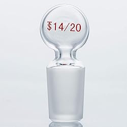 Adamas-Beta Glass Penny Head Glass Hollow Stopper