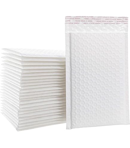 250 #0 6x10 Kraft Natural Paper Padded Bubble Shipping Envelopes Mailers Case