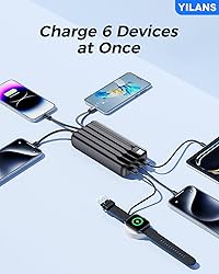 Portable Charger,50000mAh Power Bank Built-in