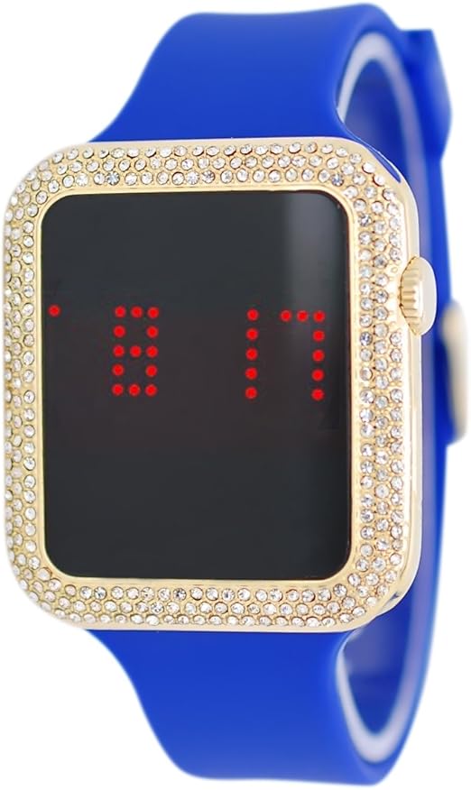 techno pave touch watch