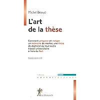 L'art de la thèse (French Edition) book cover