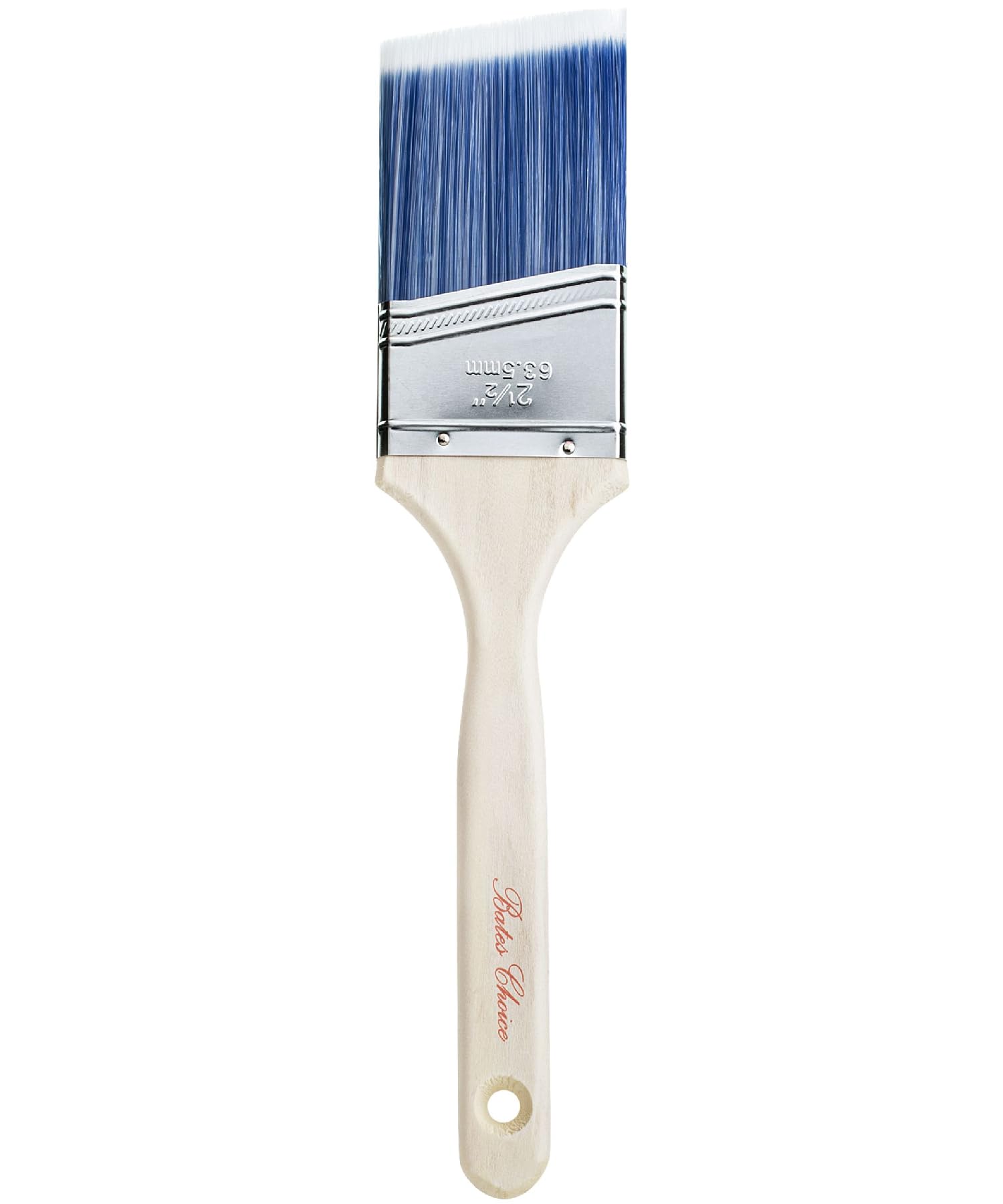 Photo 1 of Bates- Paint Brushes, 2.5-Inch, 1 Pack, Angle Brushes, Treated Wood Handle, Paint Brushes for Walls, Stain Brush, Painting Brush