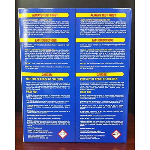 ZAP! Professional Cleaner Restorer Concentrate, Twin Pack Pricepulse