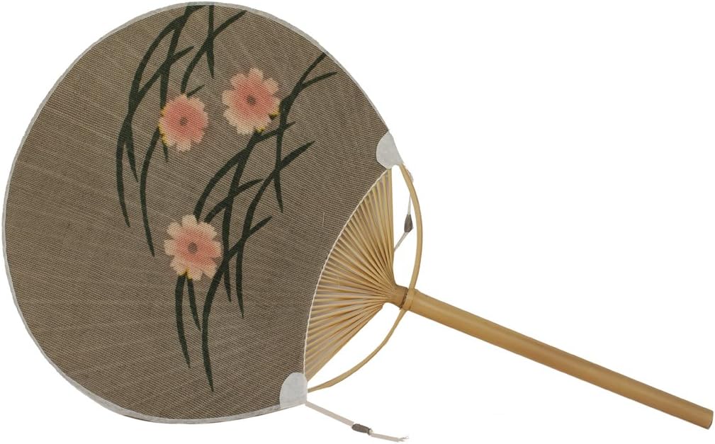 NAYEARN Hand-Held Bamboo Paddle Fan Japanese Fan for Women, Gifts and Decor