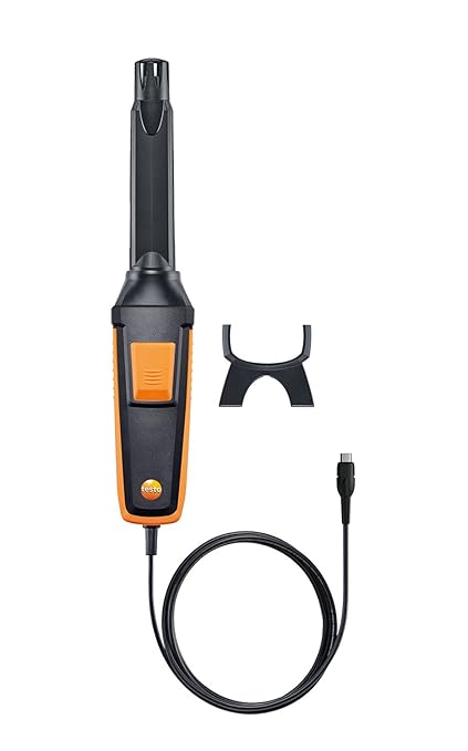 Amazon.com: Testo 0632 1552, CO2 Probe Including Temperature and Humidity Sensor, Fixed Cable, 1 pc: Home Improvement