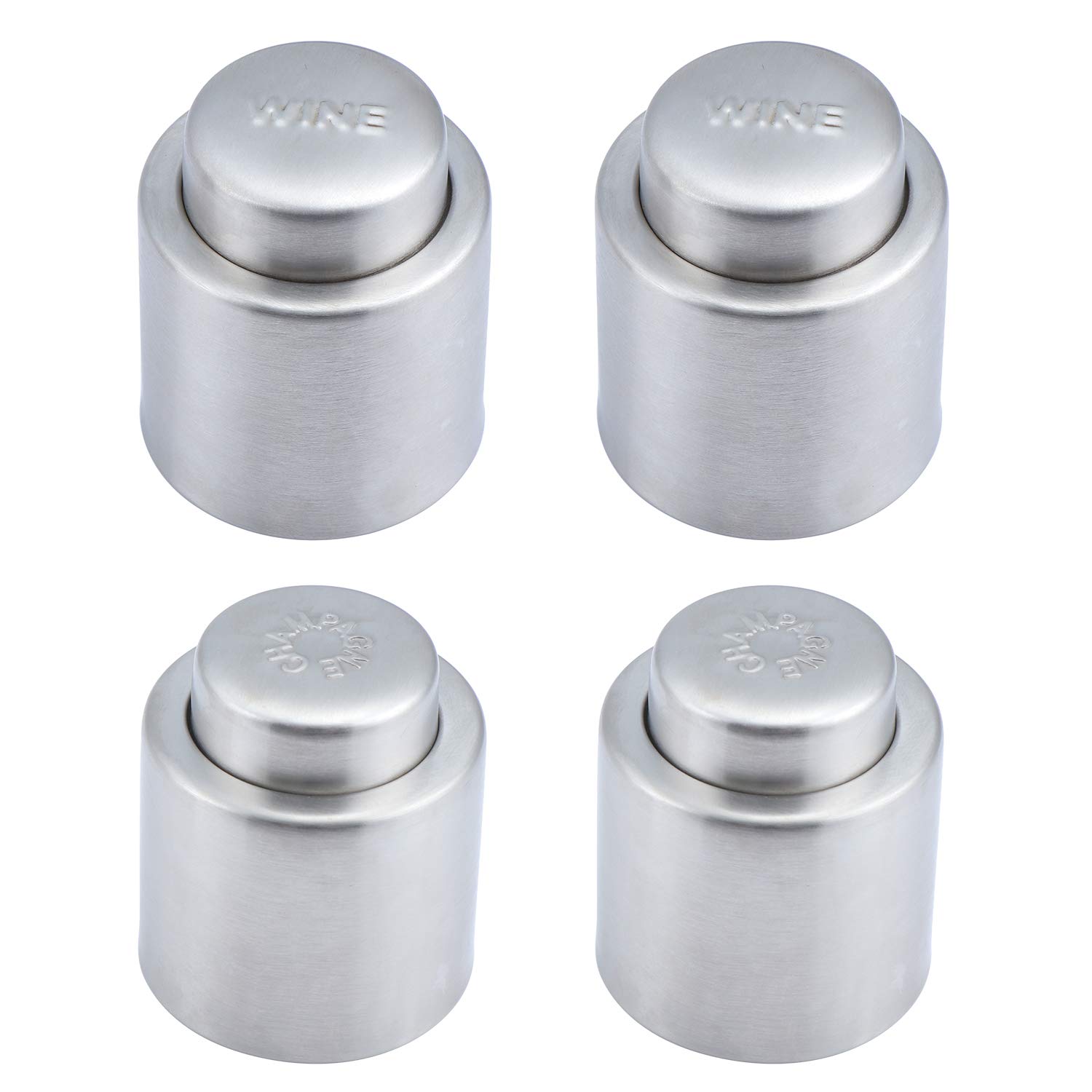 Compra Fippy 4PCS tapone de Vino y tapón de champán, Tapón de ...