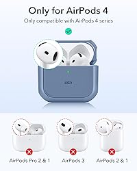 ESR for AirPods 4 Case, Compatible with AirPods 4th