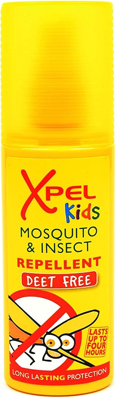 Xpel Kids Mosquito Pump Spray - Kids Insect Repellent, Lemon Grass