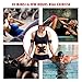 Subok ABS STIMULATOR Rechargeable Abdominal Muscle Toner Trainer - Portable Toning Belt Ultimate AB Stimulator for Men & Women
