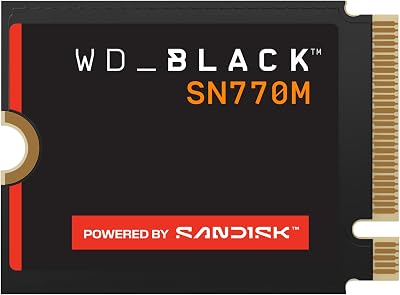 SanDisk WD_BLACK SN770M 2TB NVMe SSD M.2 2230 PCIe Gen4 for Laptops