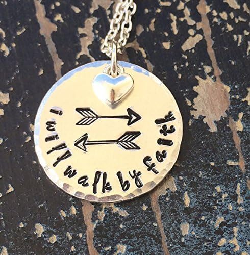 I Will Walk By Faith Necklace