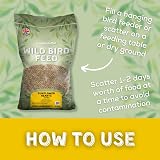 Copdock Mill Sunflower Hearts for Wild Birds 12.5kg No Mess Food view 2