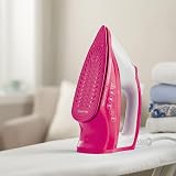 Russell Hobbs Light & Easy Berry Steam Iron 2400W 240ml Ceramic Soleplate view 3