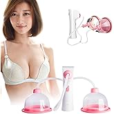 VEraiz Electric Chest Massager, Beauty Enlargement Machine with USB Charge, Promotes Breast Growth, Flat & Sagging Breasts (13.5cm)
