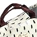 UINSTONE LUNCH BAG, WELL INSULATED & WATER-SLIDE COATING HAND BAG with Hook and Loop Strip