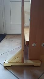 Cancelletto Per Cani Trixie 3944 In Legno Di Pino - Regolabile 65-108 Cm, Altezza 50 Cm, Per Cuccioli E Cani Piccoli