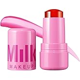 Milk Makeup Cooling Water Jelly Tint – Long-Lasting Sheer Lip + Cheek Stain with Firming Vegan Collagen + Hydrating Aloe – Transfer Proof, Buildable Lip Tint + Blush
