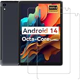 HminSen [2 Pack] Screen Protector for URAO C107 Tablet 10.1 2024 Tempered Glass Film,Compatible with MUISOO MUIC107 10.1 inch Tablet Tempered Glass