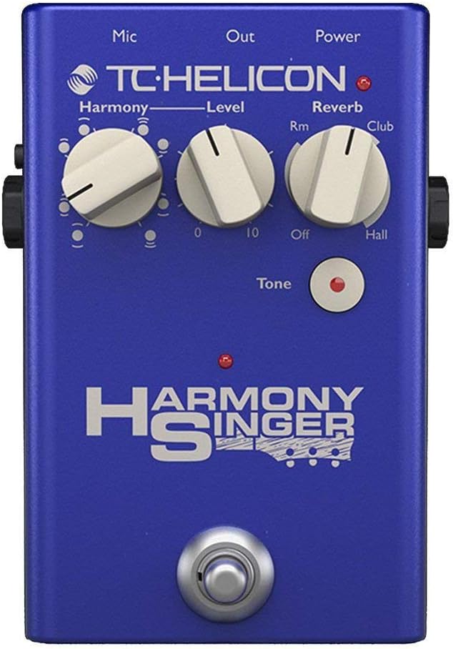 TC Helicon Harmony Singer 2 Vocal Effects Pedal Guitar-Controlled Harmony