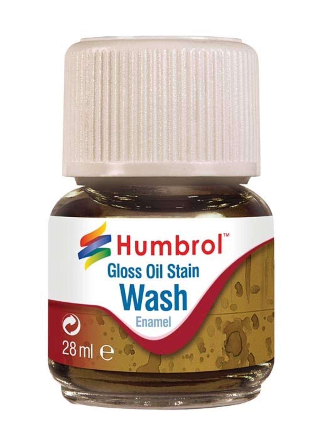 Humbrol AV0209 28ml Enamel Wash (Oil Stain)