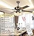 Fnado F2-U [Learning Code] 3-in-1 Universal Ceiling Fan Lamp Remote Controller Kit & Timing Wireless Remote Control For Hunter/Harbor Breeze/Westinghouse/Honeywell/Other Ceiling Fan