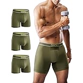 gagli Men's Underwear Breathable Boxer Briefs Athletic Moisture Wicking Comfortable Underwear ComfortFlexible Waistband