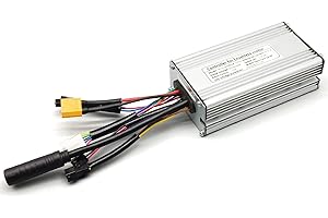 MUSELK EBike Controller KT（KUNTENG 36V/48V KT22A 9Tub Brushless DC Square Wave Controller fit 500W with Hall Hub Motor Electric Bicycle Modification Accessories