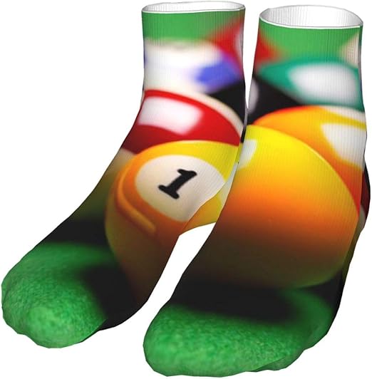 srwe Thick Socks 30cm Billiard Pool Balls Snooker Contest