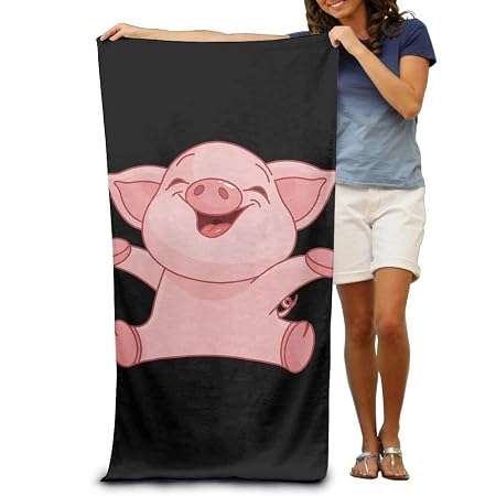 Yesliy Super Absorbant Serviette De Plage Mignon Dessin