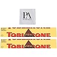 Toblerone Chocolate Variety Pack - 3.52 oz 2-Pack: Classic Swiss Chocolate Bars Assortment Milk Chocolate Bars(Purpalia Packaging) (2 pack, Milk Chocolate)