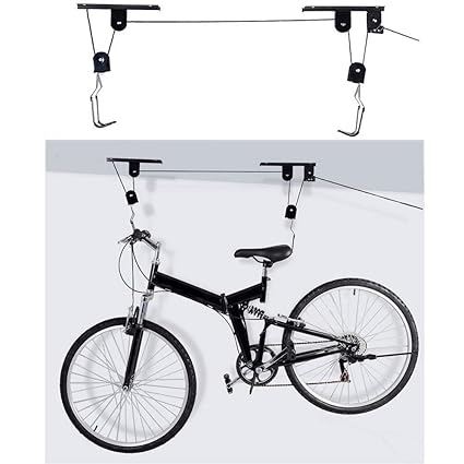 Amazon Com Bananashop99 Bicycle Lift Ceiling Mounted Hoist