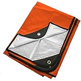 Arcturus Heavy Duty Survival Blanket - Insulated Thermal Reflective Tarp - 60" x 82". All-Weather, Reusable Emergency Blanket