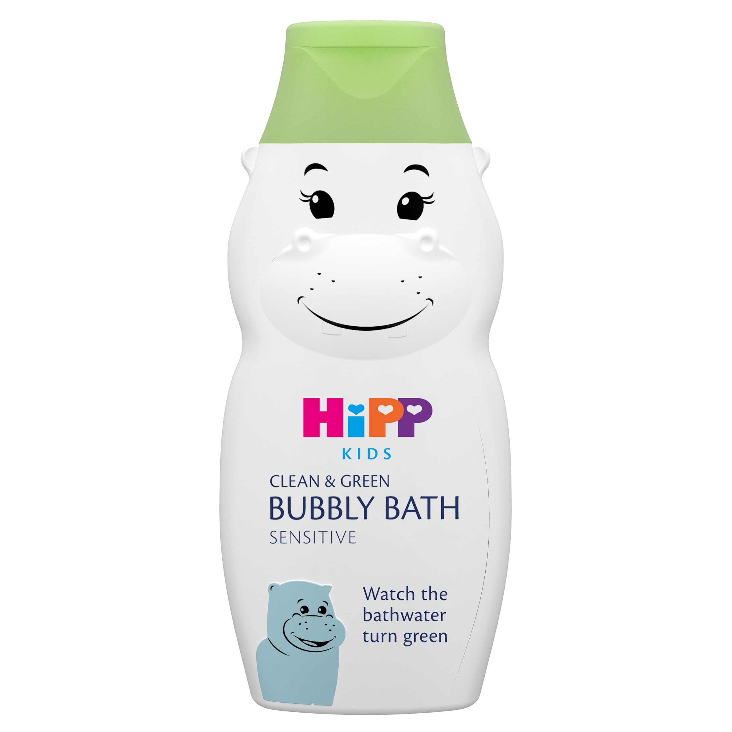 HiPP Kids Clean and Green Bubble Bath Hippo 300ml (Pack of 6)