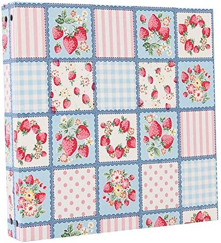 激安の新品送無】のアルバム 写真 大容量 いちご柄 【ブルー360枚収納 