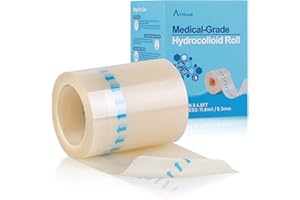 Hydrocolloid Tape Roll for Wound Care | Premium Protective Dressing | Self-Adhesive, High Absorbency, Flexible & Water-Resist