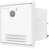 Furrion® RV Tankless Gas 60,000 BTU Water Heater - 16.14" x 16.14" White Door - 2.4 GPM – Vortex Technology steadies temperat