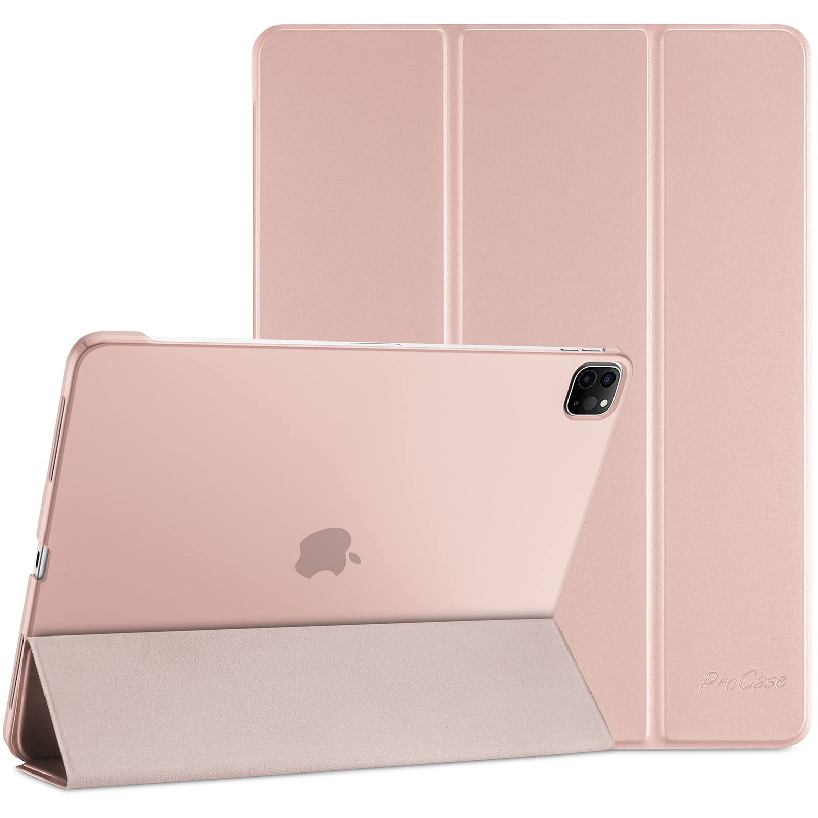 ProCase Smart Case for iPad Pro 11 Inch 2022/2021/2020/2018 (4th /3rd /2nd /1st Generation), Slim Stand Hard Back Shell Cover -Pink — image 1