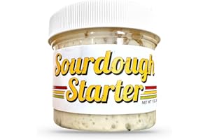 STONEY'S SOURDOUGH PIZZA CO Sourdough Starter | Live And Active Sourdough Cultures | Includes Step-By-Step Instructions On Feeding And Baking Your First Loaf Of Sourdough Bread | Perfect For Beginner Bakers | 1 Oz. Jar