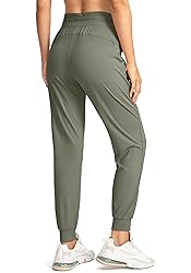G Gradual Women's Joggers Pants with Zipper Pockets