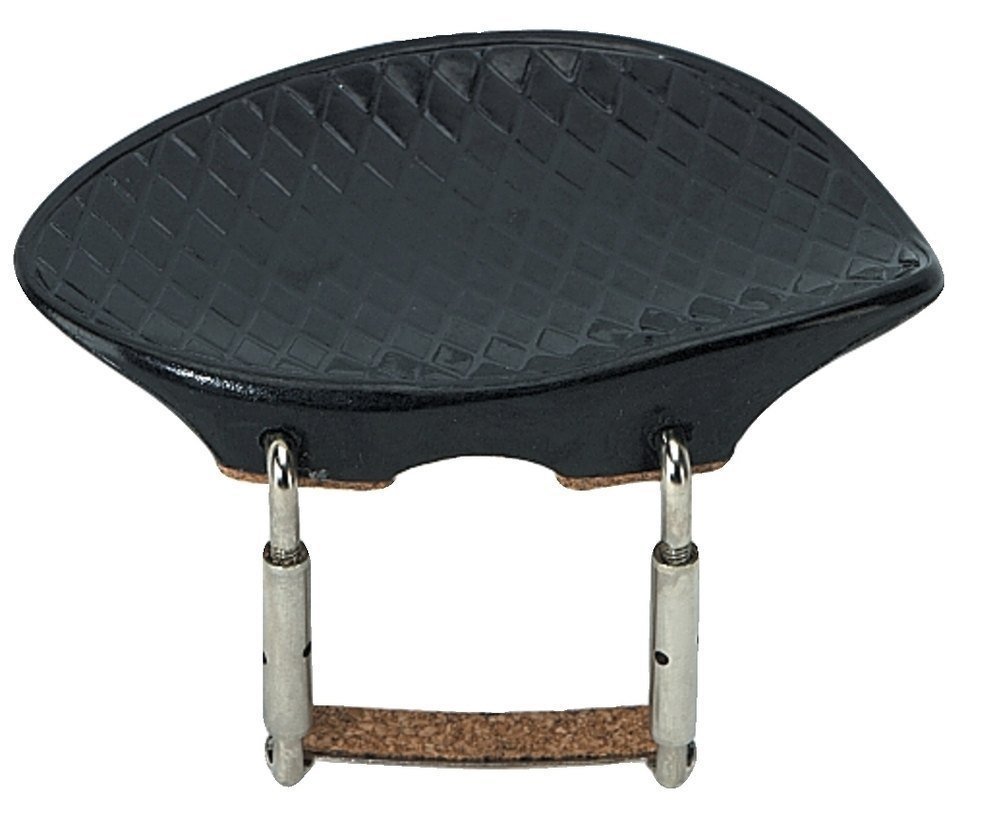 GEWA 431202 Chin rest Mulco 1/8-1/16 for Violin, Synthetic, Black