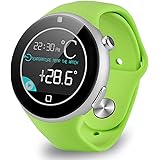 GBlife C5 Aiwatch Bluetooth Sports Smartwatch with Remote Camera Heart Rate/Sleep Monitor For Android &IOS (Green)