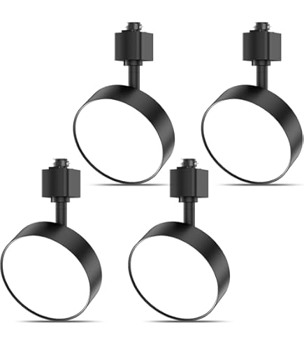 ELEGLO 12W Zoomable Track Lighting Heads,H Type Track Light Heads For Accent Retail Artwork