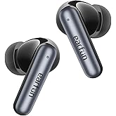 EarFun Air Pro 4i Noise Cancelling Wireless Earbuds, Hi-Res Sound with LDAC, 6 Mics AI ENC Clear Call, 40H Playtime, Multipoint Connection, Surround Sound, Bluetooth 5.4 Earbuds, Wireless Charging