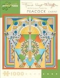 Frank Lloyd Wright: Imperial Hotel Peacock Carpet 1000 Piece Jigsaw Puzzle (Pomegranate Artpiece Puzzle)
