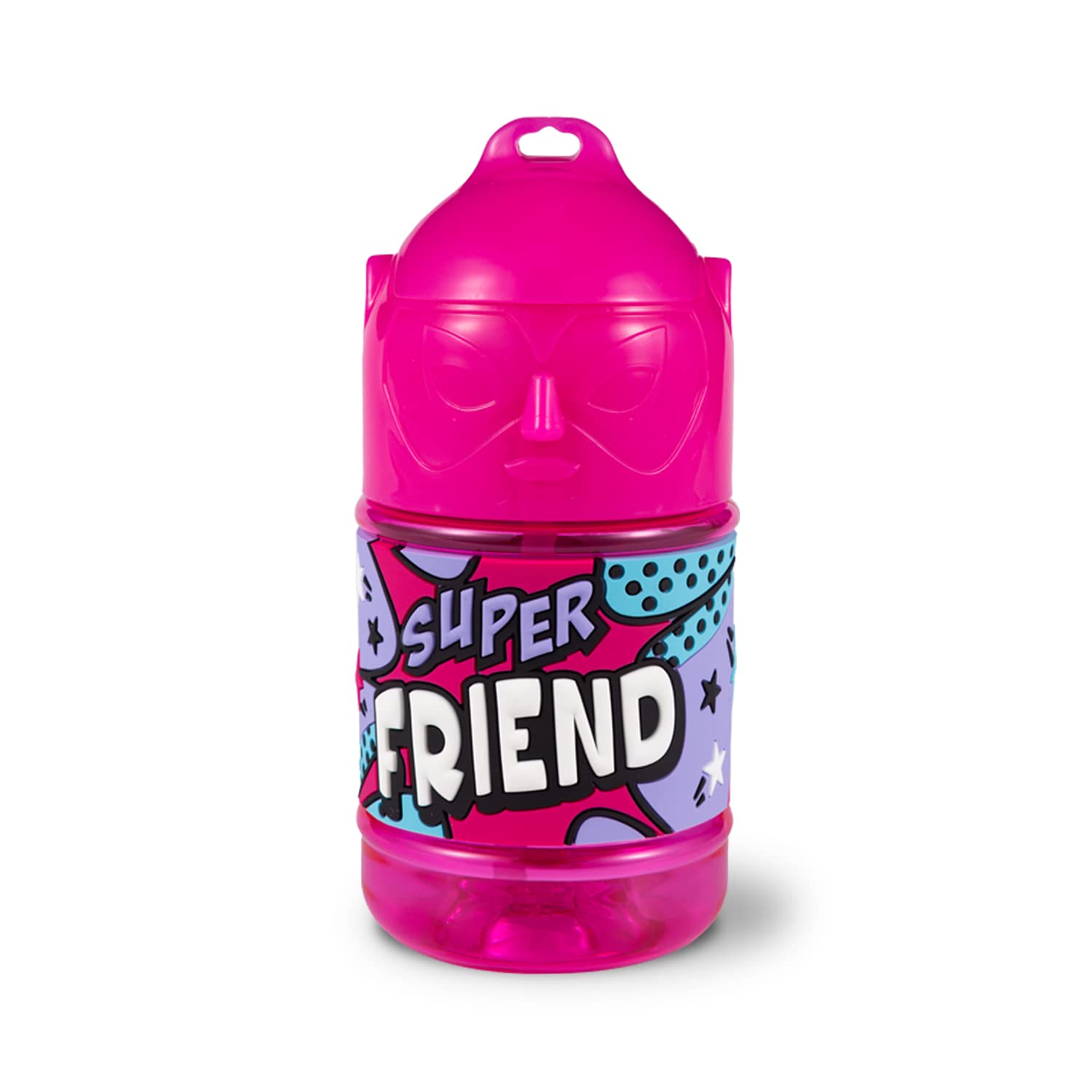 Personalised Super Drinks Bottle (Super Friend Female)