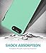 TOZO for iPhone 7 Plus / iPhone 8 Plus Case, ARMOR Series Football Pattern Texture Soft Touch Anti-Slip Grip [Shock Proof] Ultra Rugged Dual Layer Protect Case [Black+Green]