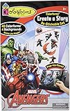 Colorforms Brand Avengers Create a Story Restickable Set