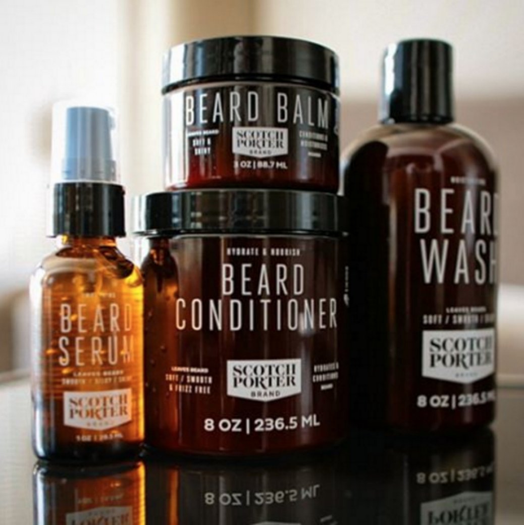 Scotch Porter All Natural Men's Beard Balm 6 oz. 860508000236 eBay