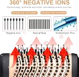 Torchtree Hair Dryer Hot Air Brush 4 in 1 Ionic Styler Straightener Curler Gold view 3