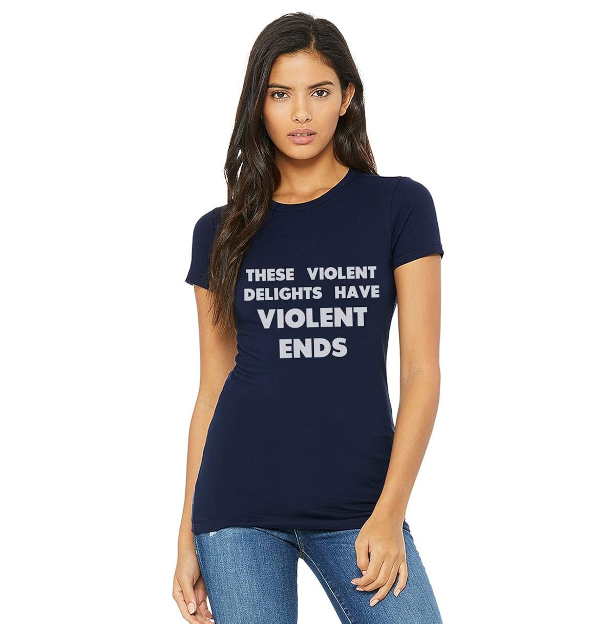 Buy Pricefrag Westworld Violent Delights Half Sleeves Round Neck 100 Pure Cotton Men And Women T Shirt Xx Large Navy Blue At Amazon In